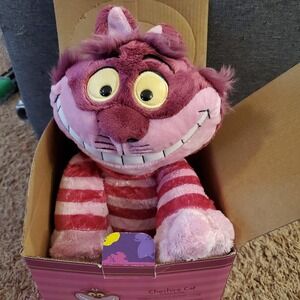 Scentsy Buddy Cheshire Cat Disney Plush 15" Alice in Wonderland  Used With Box